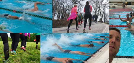Träningshelg (simning/löpning) 6-7 februari 2021